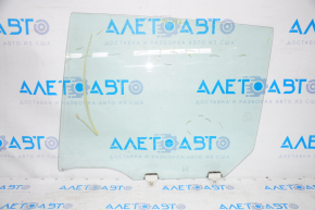 Glass of the rear left door Nissan Leaf 13-17 scratches