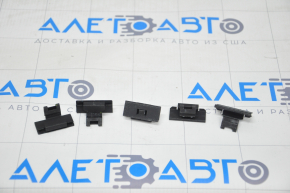 Tesla Model S 12-20 Front Left Door Glass Seal Clips, 5 pcs set