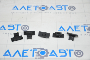 Tesla Model S 12-20 Front Right Door Glass Seal Clips, 5 pcs set