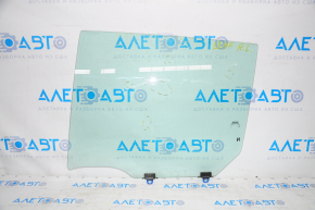 Glass of the rear left door Nissan Leaf 13-17 scratches