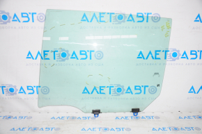 Glass of the rear left door Nissan Leaf 13-17 scratches