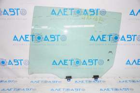 Glass of the rear left door Nissan Leaf 13-17 scratches