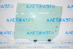 Glass of the rear left door Nissan Leaf 13-17 scratches
