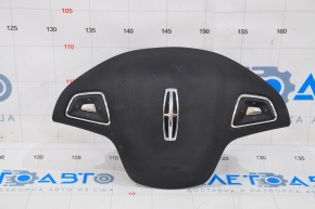 Airbag in steering wheel driver Lincoln MKC 15-19 black, rusty pyropatron