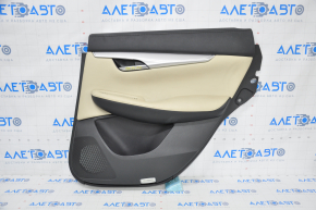 Door trim card rear right Infiniti QX50 19-20 leather beige scratch