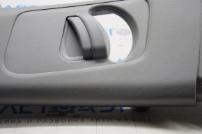 Center pillar trim upper belt left Hyundai Sonata 15-17 gray, scratches
