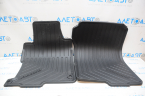 Set of floor mats for Honda Accord 13-16 rubber