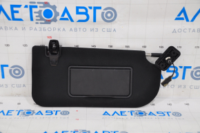 Right visor Lincoln MKC 15-18 black with backlight, broken mirror