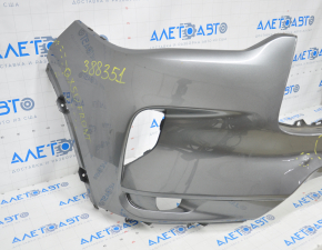 Bare front bumper Infiniti QX50 19-25 graphite dented, tears, filed