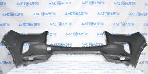 Bare front bumper Infiniti QX50 19-25 graphite dented, tears, filed