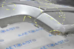 Bare front bumper Infiniti QX50 19-25 graphite dented, tears, filed