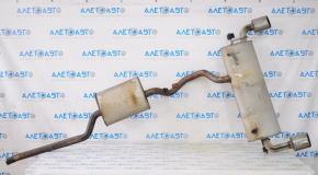Exhaust pipe with barrel Lincoln MKC 15-16 2.0T cut off catalytic converter