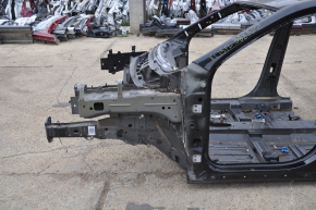 Quarter front left Jeep Cherokee KL 14-23 on the body, black, butt