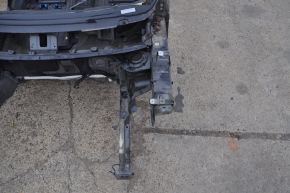 Quarter front left Jeep Cherokee KL 14-23 on the body, black, butt
