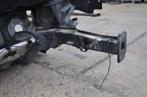 Quarter front left Jeep Cherokee KL 14-23 on the body, black, butt