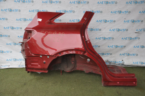 Quarter wing rear right Kia Sorento 16-20 red, pokes