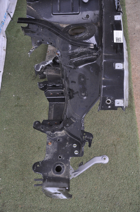 Front left quarter VW Passat b8 16-19 USA black with central pillar, dents, roof pillar sawed off
