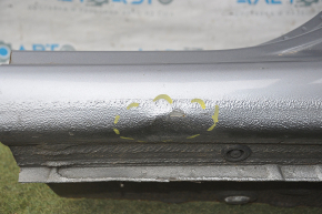 The central left body pillar of Hyundai Elantra AD 17-20 is sawn off, dented