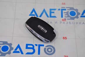 Lincoln MKC 15-16 smart key 5 buttons type-2, without cover, chrome is broken
