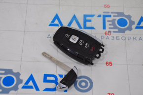 Lincoln MKC 15-16 smart key 5 buttons type-2, without cover, chrome is broken