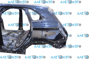 Quarter wing rear left Lincoln MKC 15-19 black G1, on the body