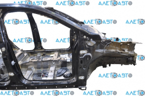 Front right quarter Lincoln MKC 15-19 black G1, on the body