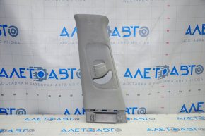 Center pillar trim upper belt left Hyundai Sonata 11-15 gray, scratches