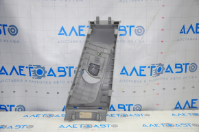 Center pillar trim upper belt left Hyundai Sonata 11-15 gray, scratches