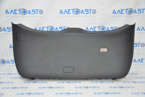 Lower trunk door trim Infiniti QX50 19-20 black rubbed