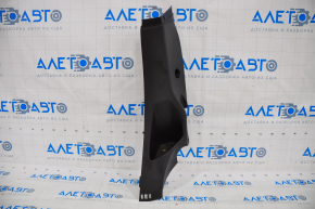 Rear pillar trim lower right Ford Focus mk3 11-18 4d black, scratches