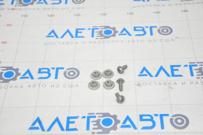 Rear left window regulator hardware Tesla Model S 12-21 7 pcs set