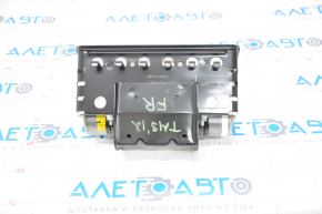 The passenger airbag in the dashboard of the Tesla Model S 12-20