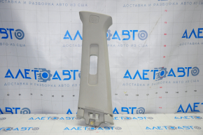 Center pillar trim upper belt left Nissan Altima 13-18 gray, scratches