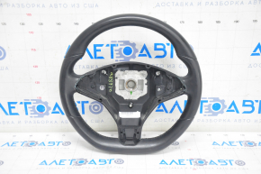 Steering wheel naked Tesla Model S 12-20 leather black, cracks