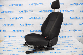 Passenger seat Ford Focus mk3 15-18 rest, without airbag, mechanical, cloth black