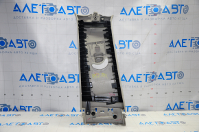 Center pillar trim upper belt right Nissan Pathfinder 13-20 gray, scratches, plastic turned white