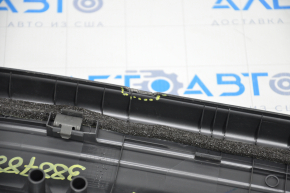 Door sill trim rear right Infiniti QX50 19-20 black broken fastening, fragment cut out