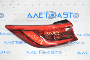 Light outer wing left Infiniti QX50 19-20