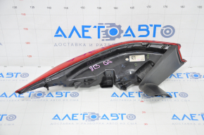 Light outer wing right Infiniti QX50 19-20 cracks in glass