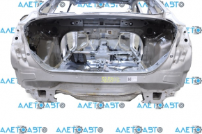 Rear panel Ford Focus mk3 11-18 5d complete 2 parts silver, on the body