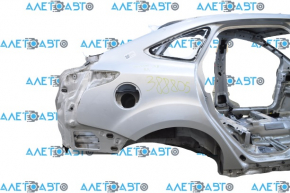Quarter wing rear right Ford Focus mk3 11-18 4d silver UX on the body