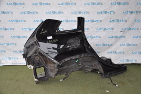 Quarter wing rear right Jeep Cherokee KL 14-18 black, pokes