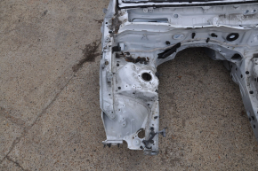 Front right quarter Lexus IS 14-20 white, on the body