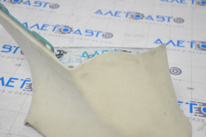 Rear Trunk Pillar Cover Right Tesla Model S 12-20 Beige, Fabric Swelled, Chemically Treated