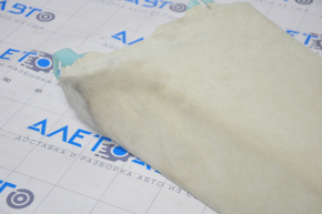 Upper center pillar trim, left belt, Tesla Model S 12-15 pre-rest, beige, fabric swelled, chemically treated