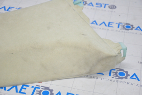 Upper center pillar trim right belt Tesla Model S 12-15 pre-rest, beige, fabric swelled, chemically treated
