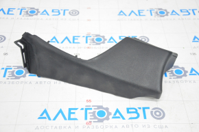 Upper right rear pillar trim Tesla Model S 12-15 pre-rest, type 2, black, swollen leather