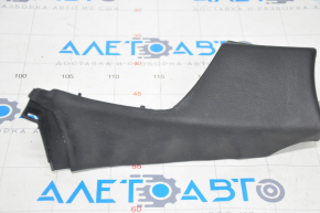 Upper right rear pillar trim Tesla Model S 12-15 pre-rest, type 2, black, swollen leather
