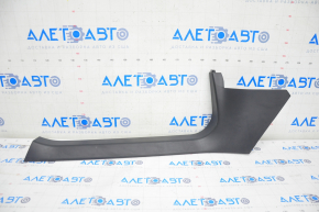 Front left door sill trim for Tesla Model S 12-15 pre-restyling, black