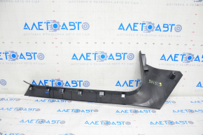 Door sill trim front right Tesla Model S 12-15 pre-rest, black, scratch